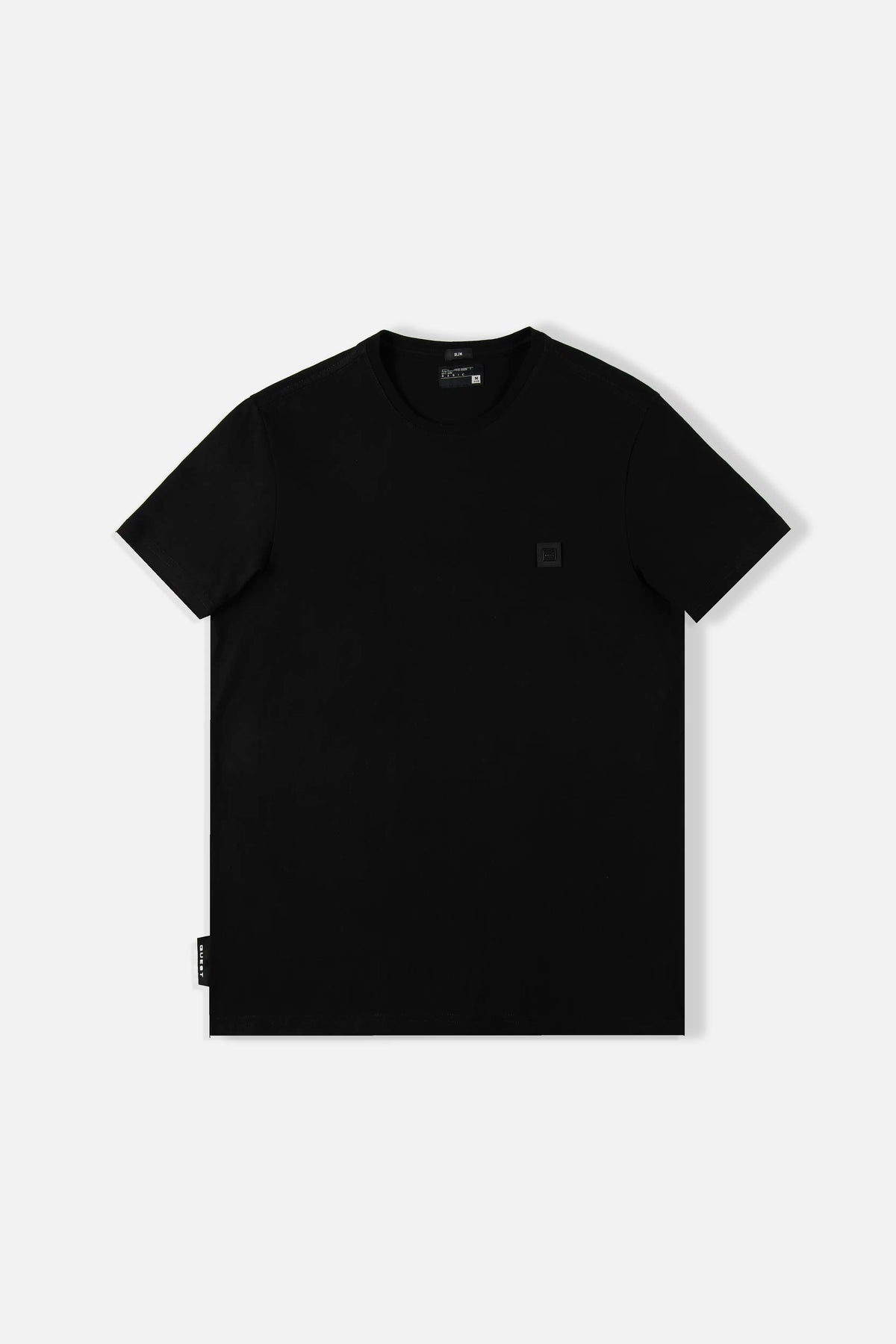 CAMISETA MANGA CORTA COLOR NEGRO