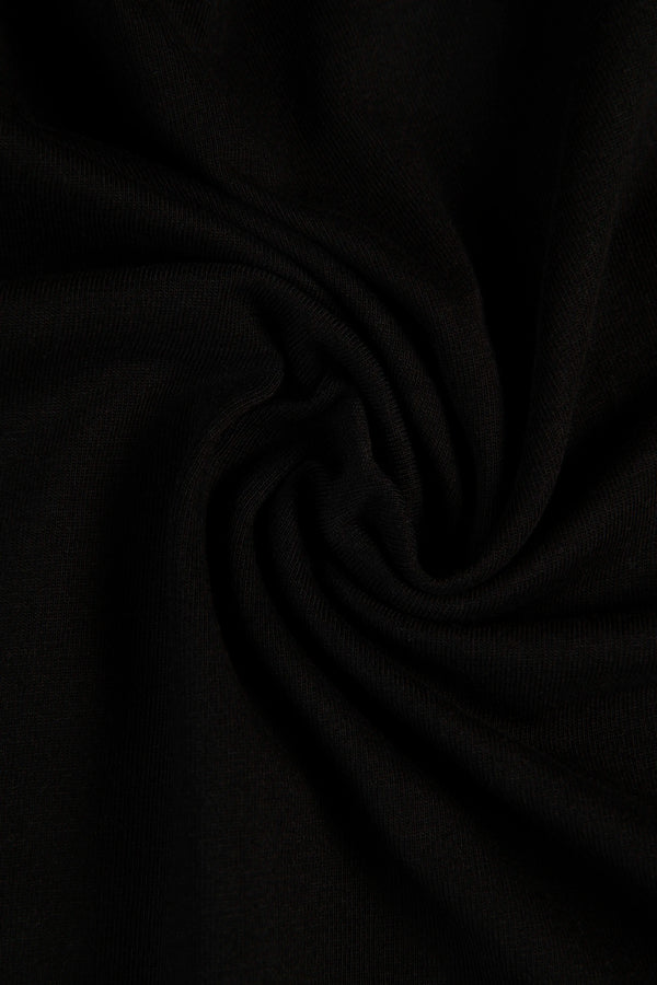 CAMISETA MANGA CORTA COLOR NEGRO