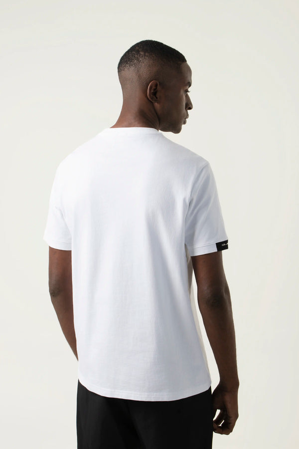 CAMISETA MANGA CORTA COLOR BLANCO