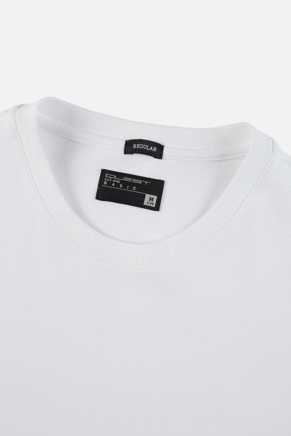 CAMISETA MANGA CORTA COLOR BLANCO