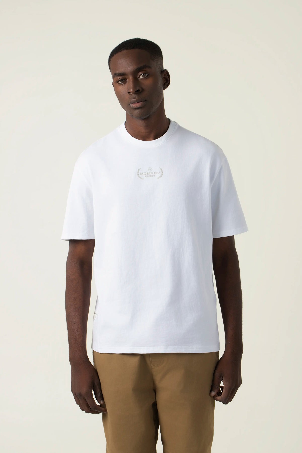 CAMISETA MANGA CORTA COLOR BLANCO