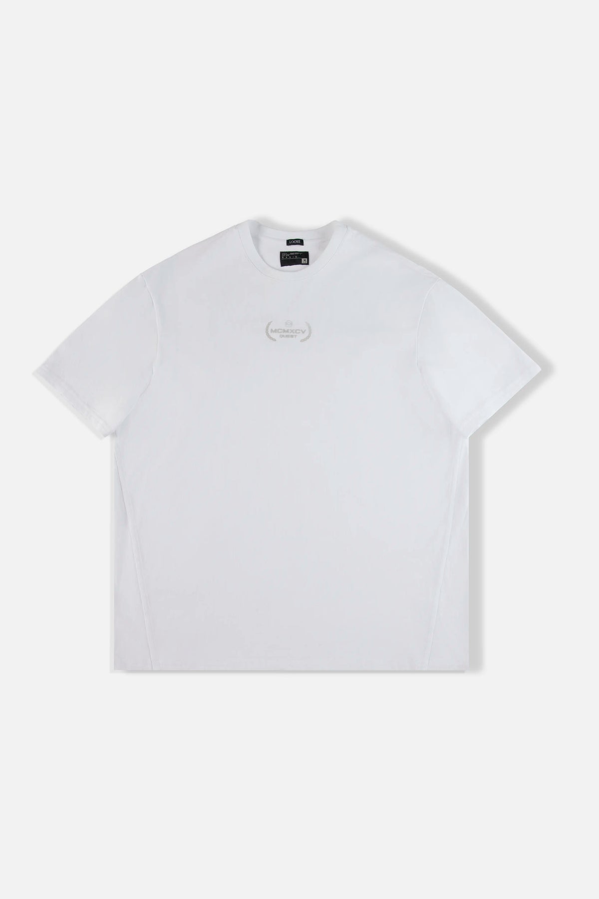 CAMISETA MANGA CORTA COLOR BLANCO