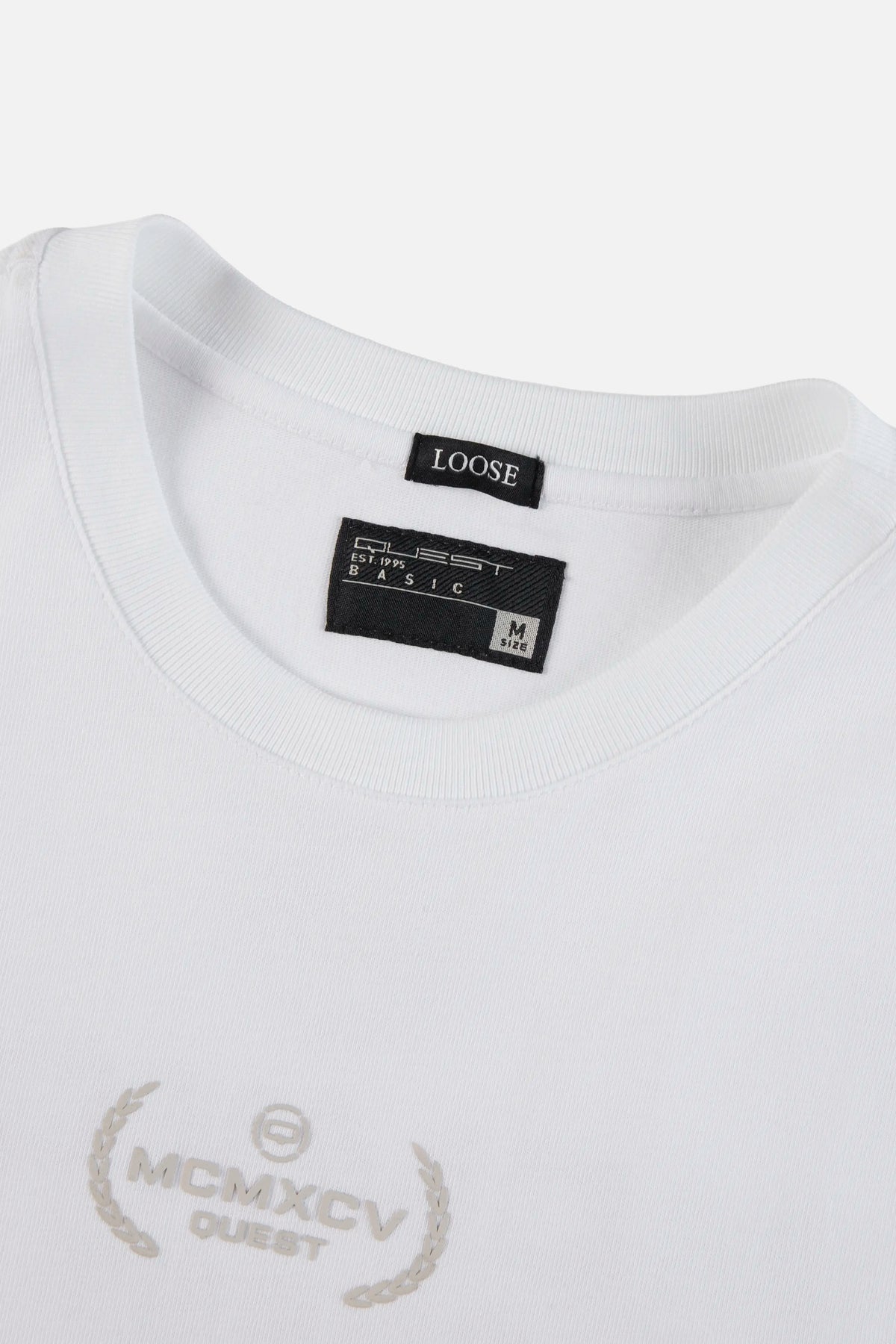 CAMISETA MANGA CORTA COLOR BLANCO