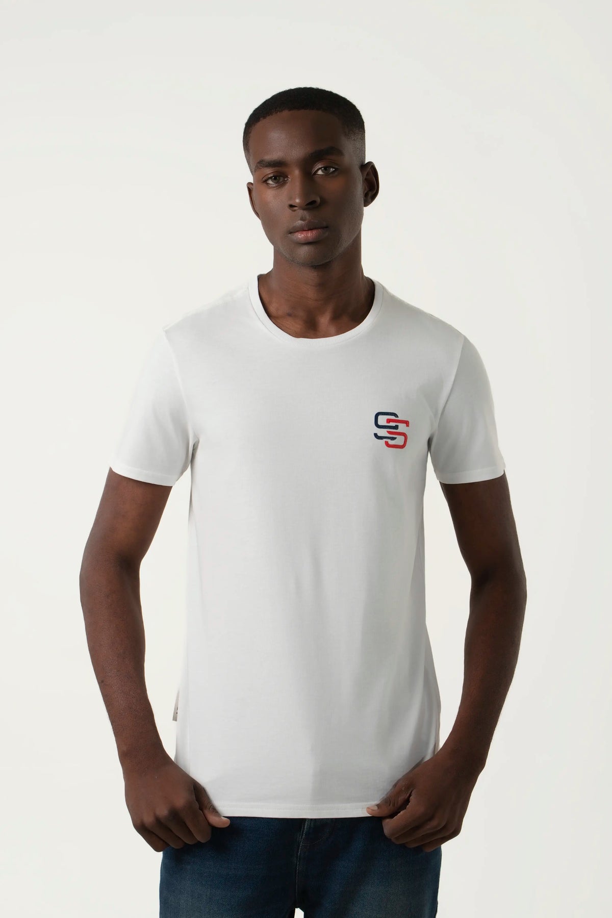 CAMISETA MANGA CORTA COLOR IVORY