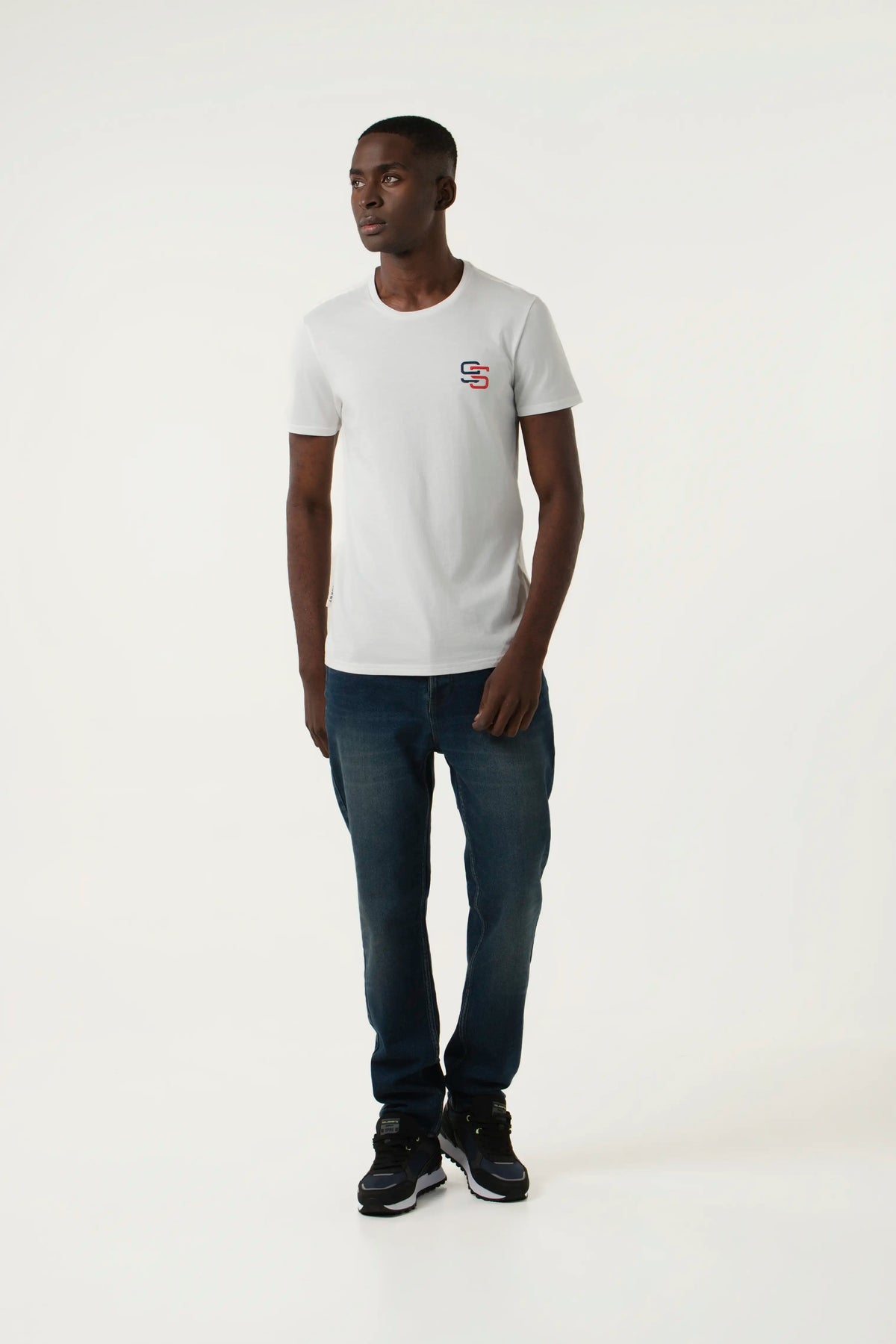 CAMISETA MANGA CORTA COLOR IVORY