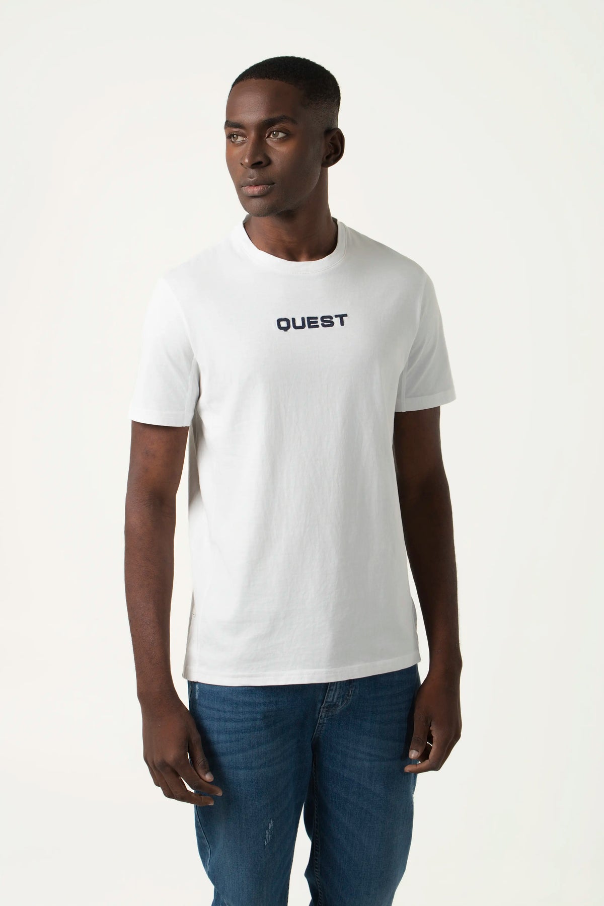 CAMISETA MANGA CORTA COLOR IVORY