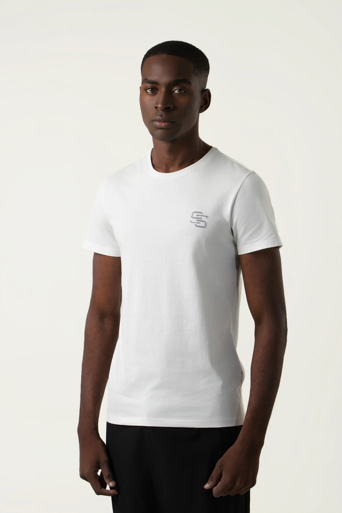 CAMISETA MANGA CORTA COLOR IVORY