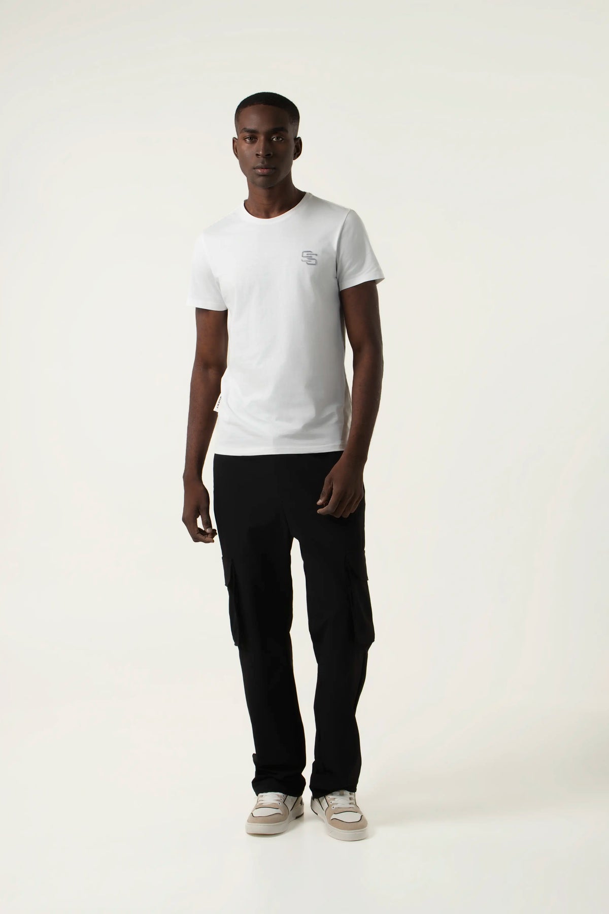 CAMISETA MANGA CORTA COLOR IVORY