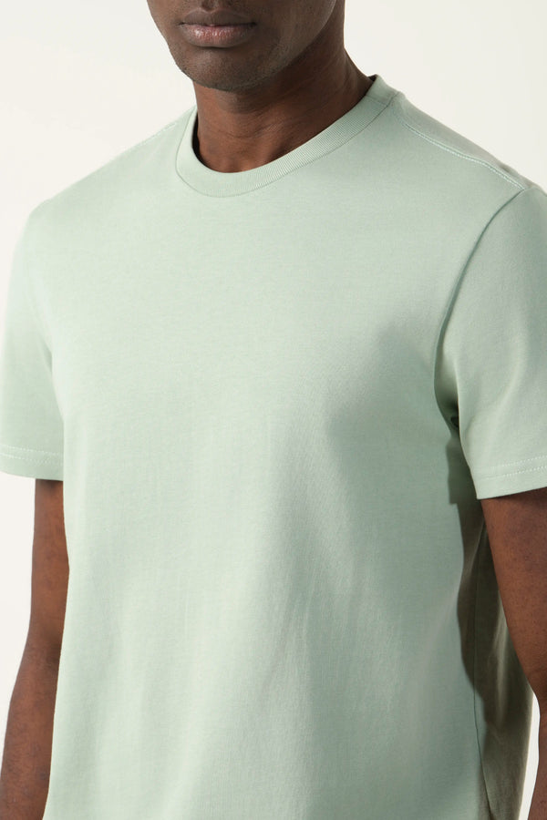 CAMISETA MANGA CORTA COLOR FROSTY GREEN