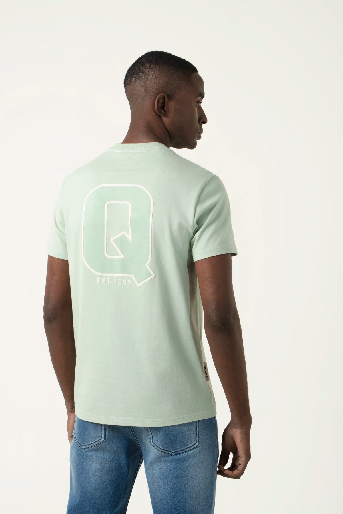 CAMISETA MANGA CORTA COLOR FROSTY GREEN