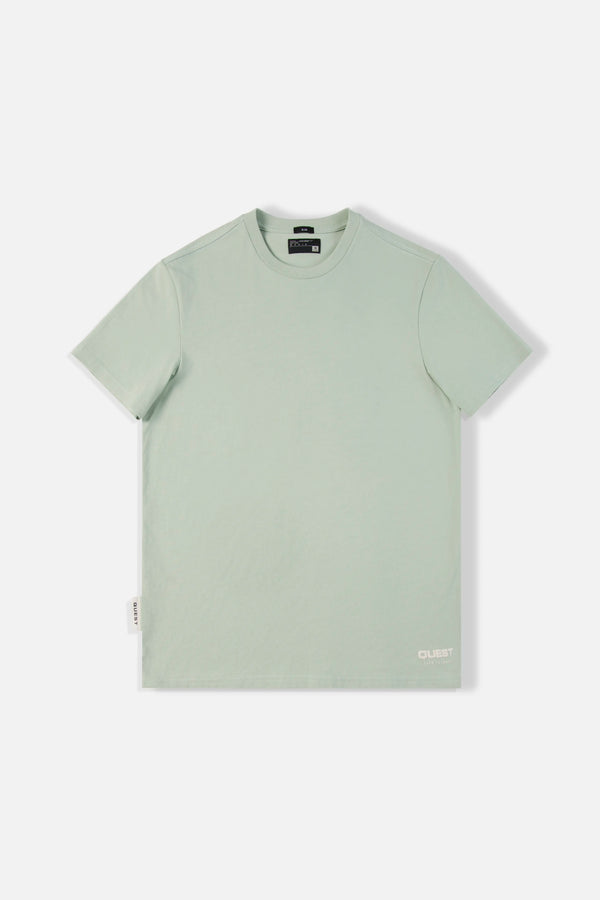 CAMISETA MANGA CORTA COLOR FROSTY GREEN