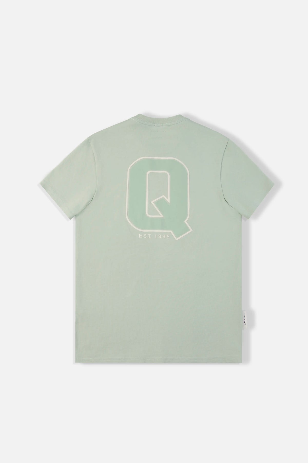 CAMISETA MANGA CORTA COLOR FROSTY GREEN