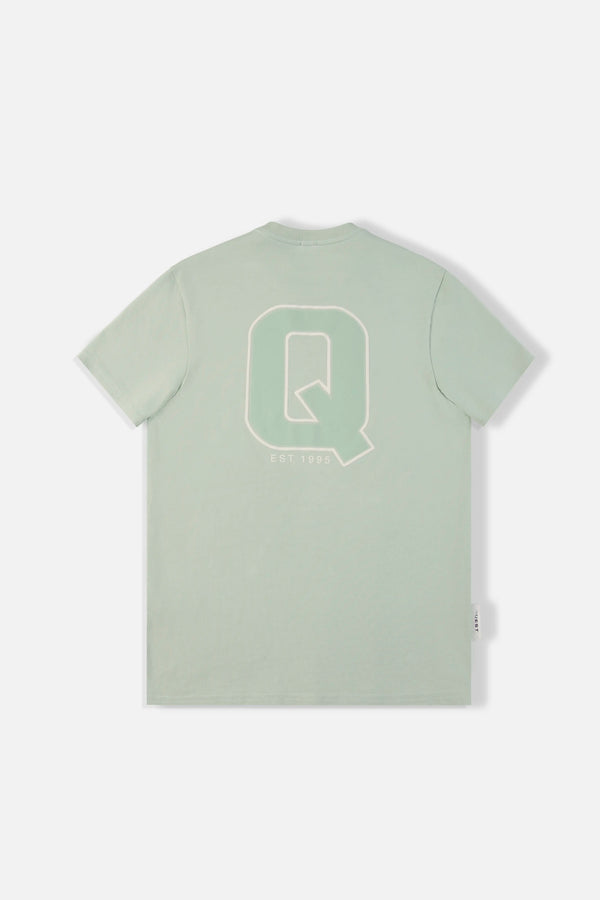 CAMISETA MANGA CORTA COLOR FROSTY GREEN
