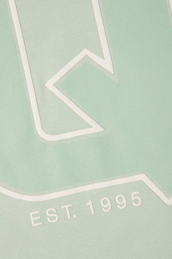 CAMISETA MANGA CORTA COLOR FROSTY GREEN