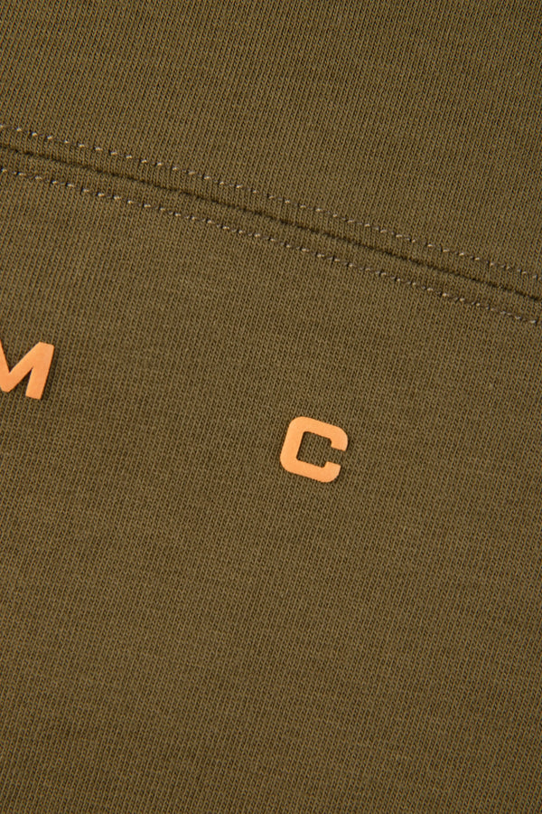 CAMISETA MANGA CORTA COLOR DARK OLIVA