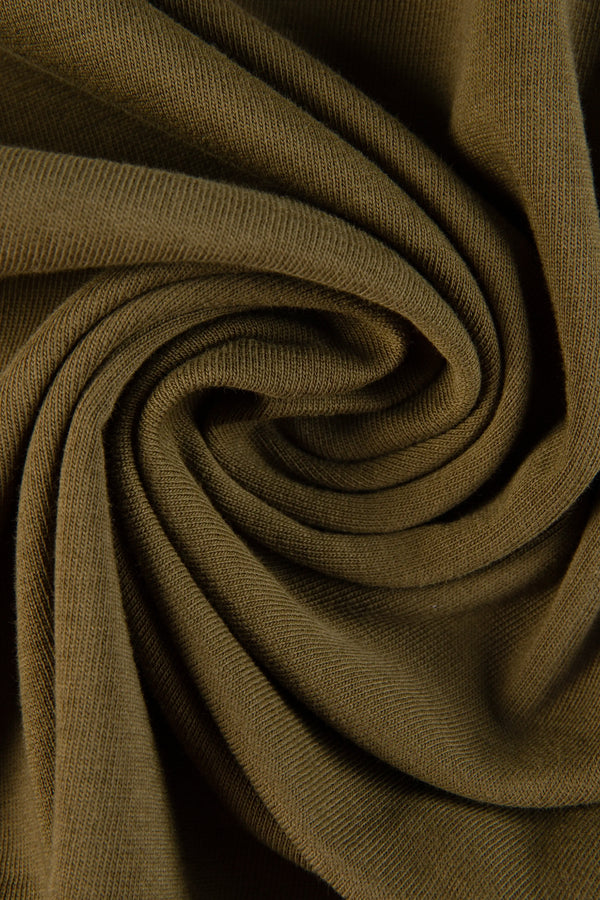 CAMISETA MANGA CORTA COLOR DARK OLIVA
