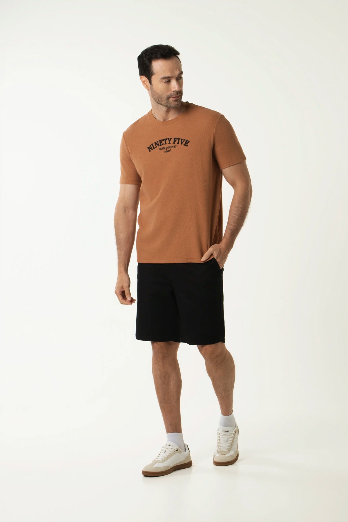 CAMISETA MANGA CORTA COLOR BRUNETTE
