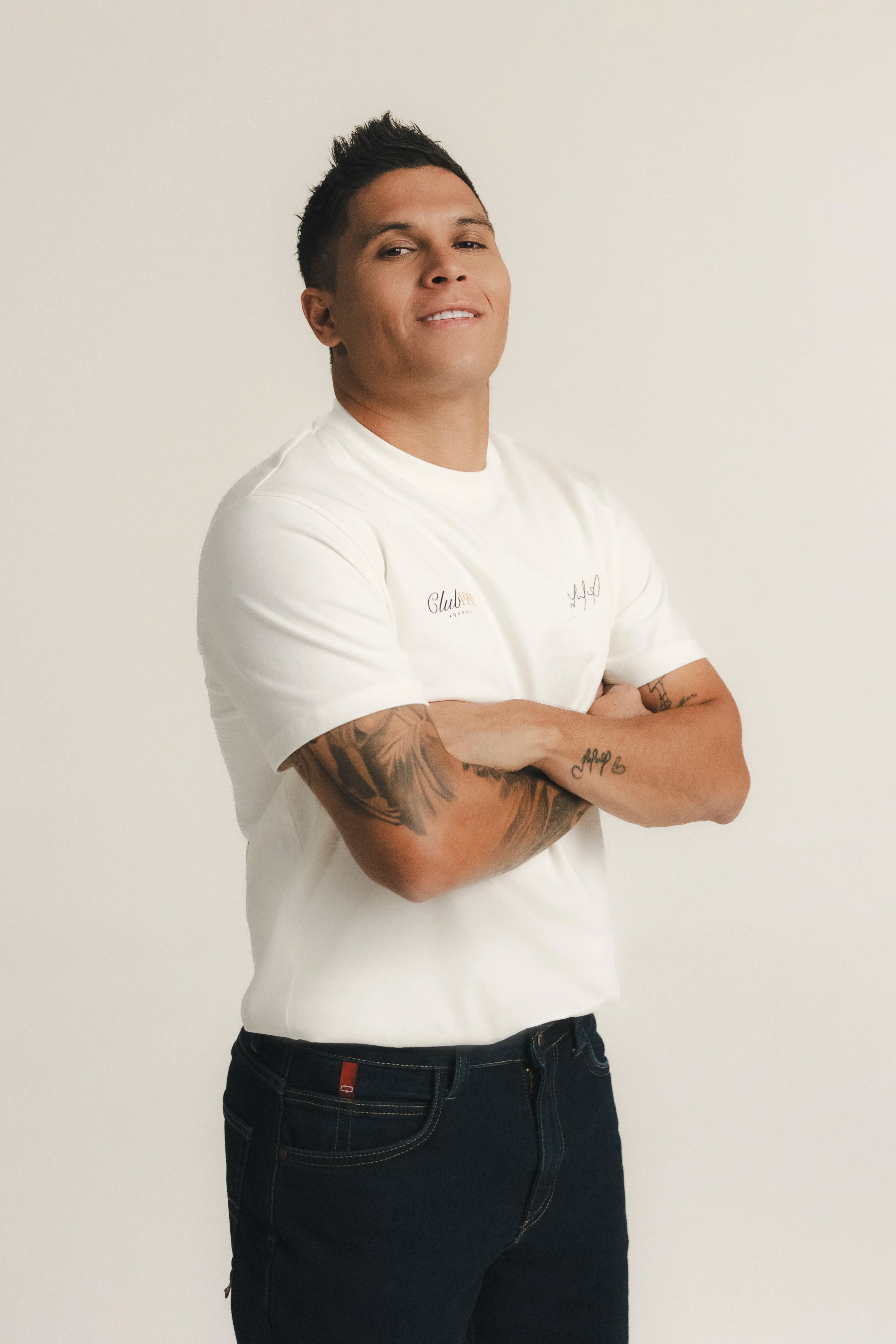 CAMISETA MANGA CORTA COLOR IVORY