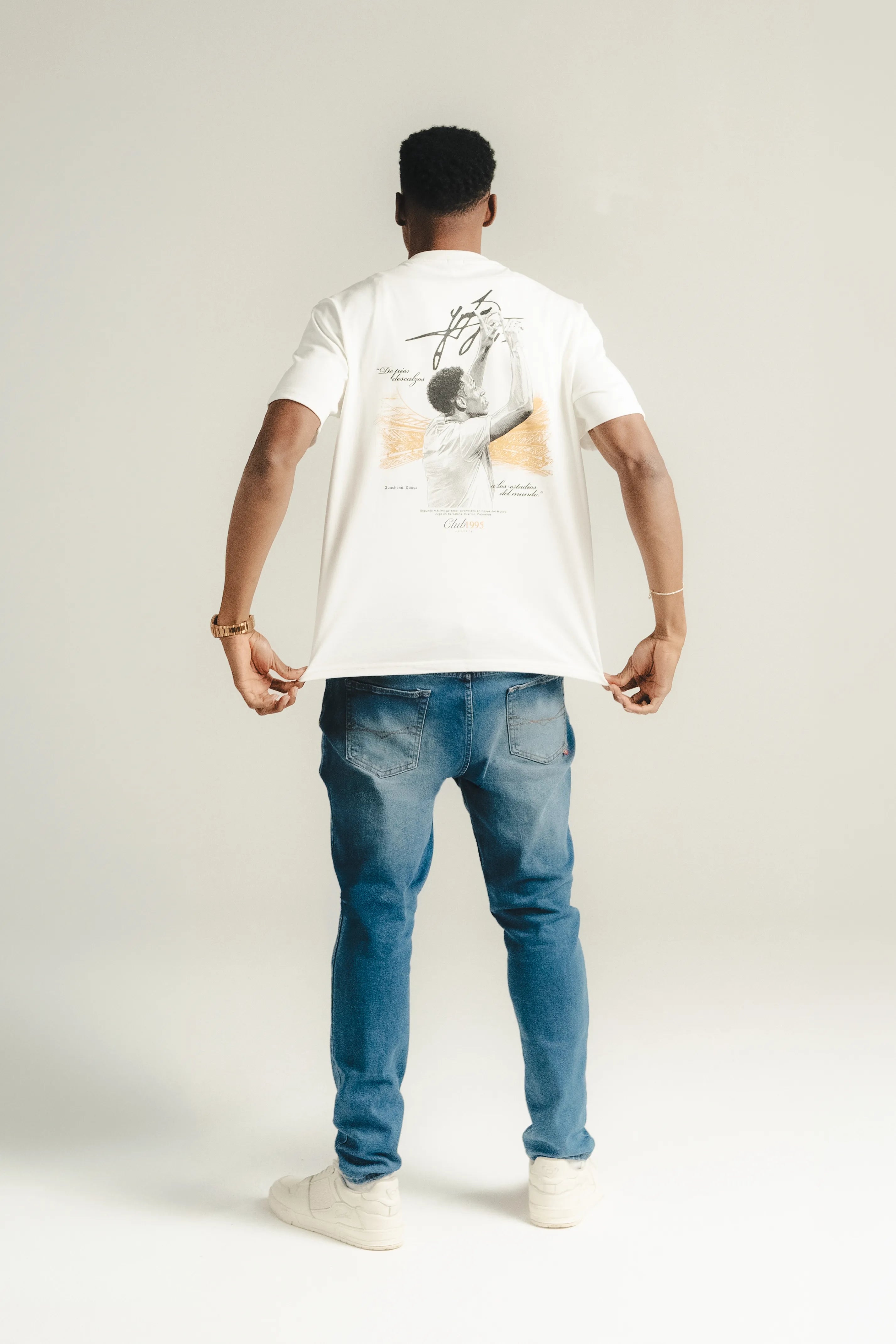 CAMISETA MANGA CORTA COLOR IVORY