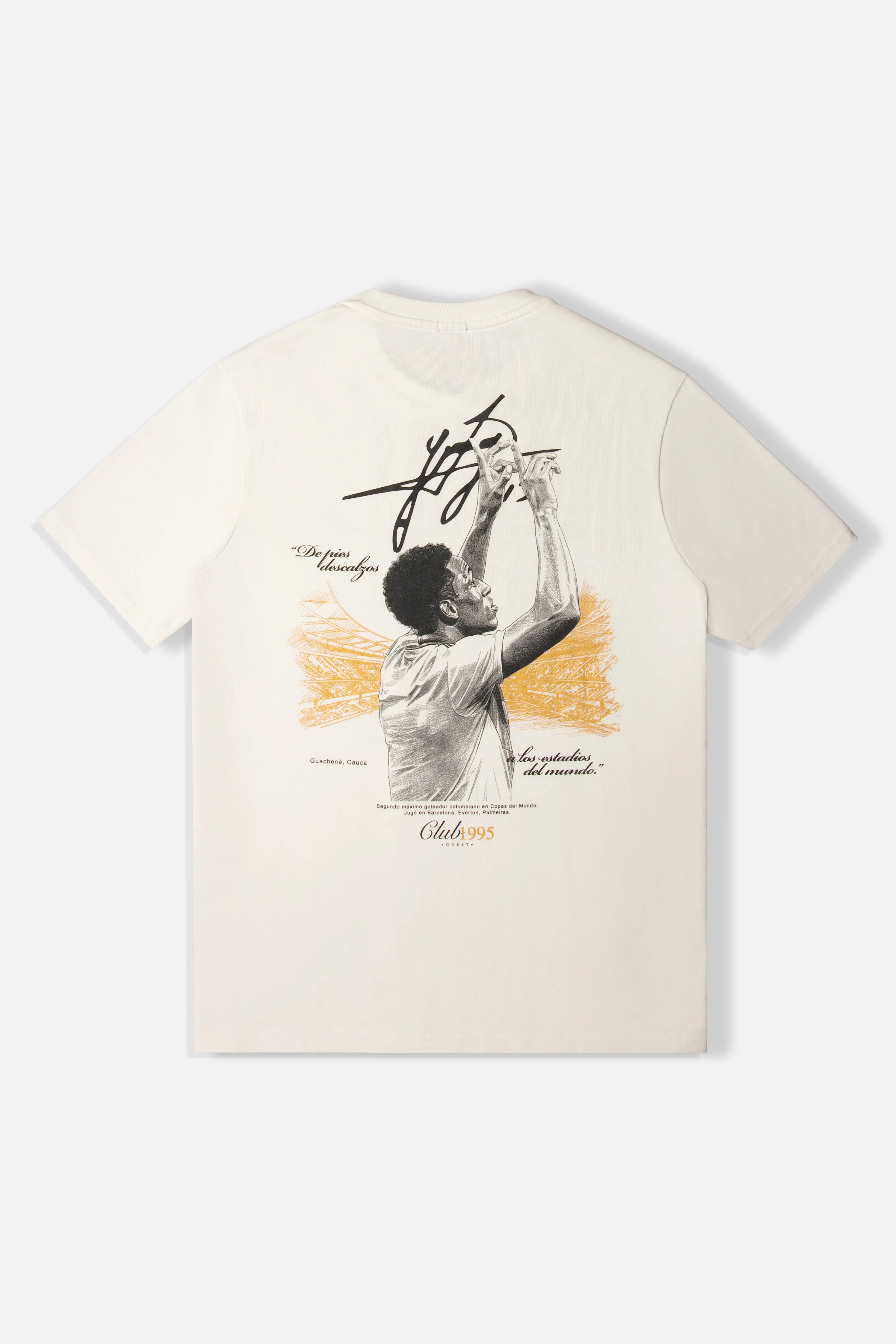 CAMISETA MANGA CORTA COLOR IVORY