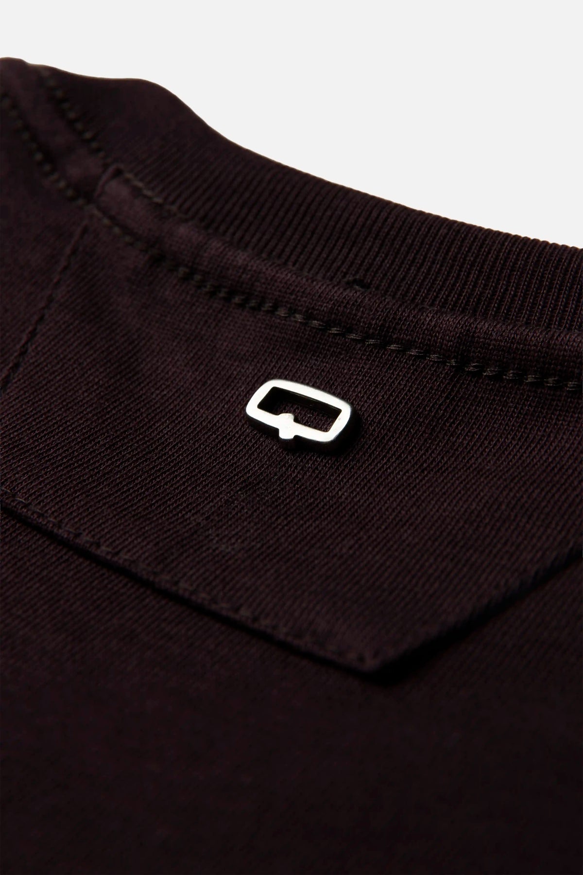 CAMISETA MANGA CORTA COLOR CHOCOLATE PLUM
