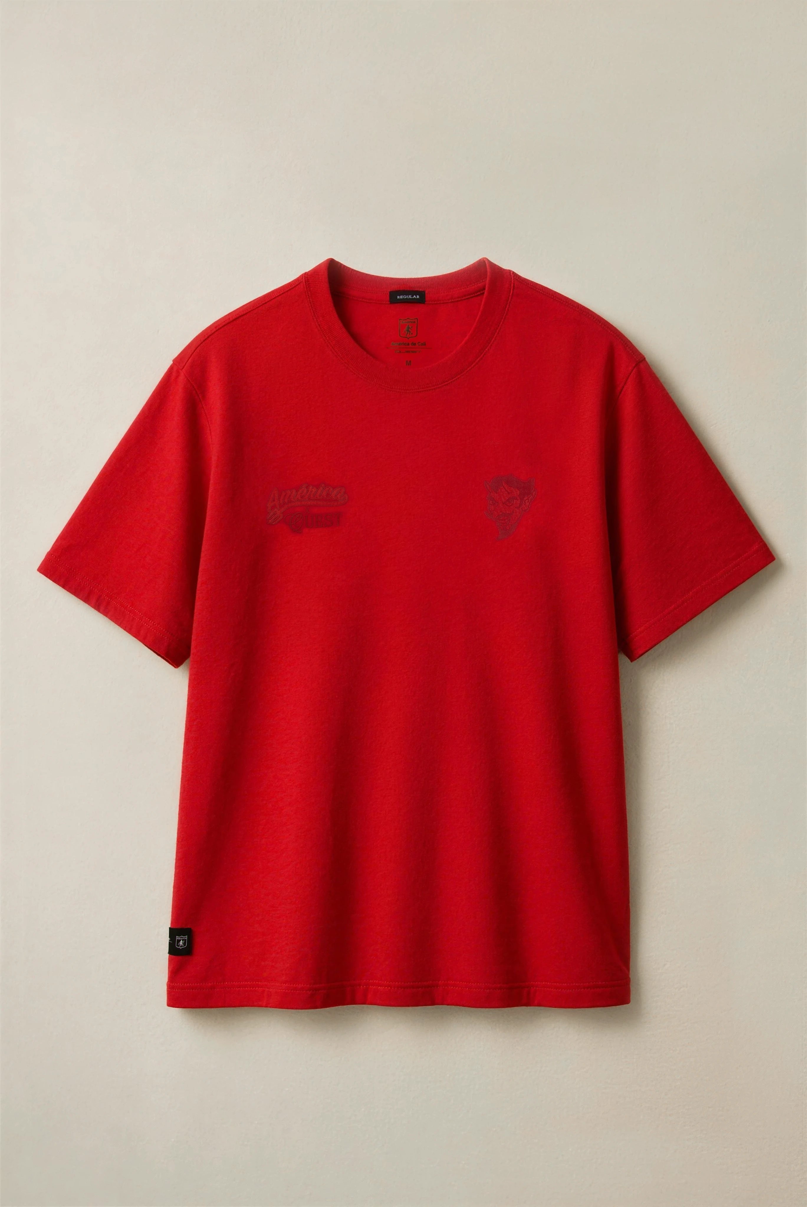 Camiseta Regular América de Cali - Rojo Vibrante