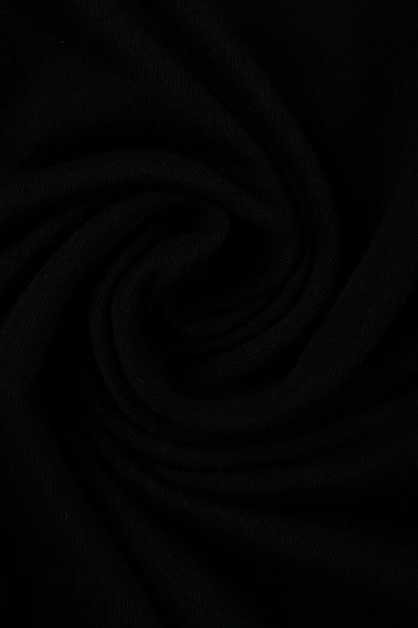 CAMISETA MANGA CORTA COLOR NEGRO