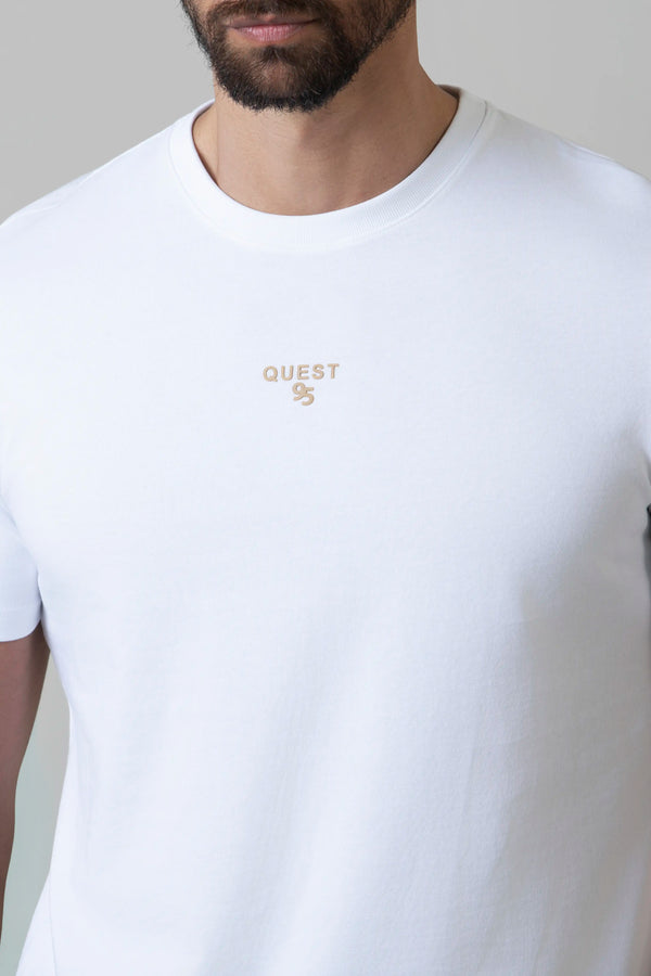 CAMISETA MANGA CORTA COLOR BLANCO BLANCO