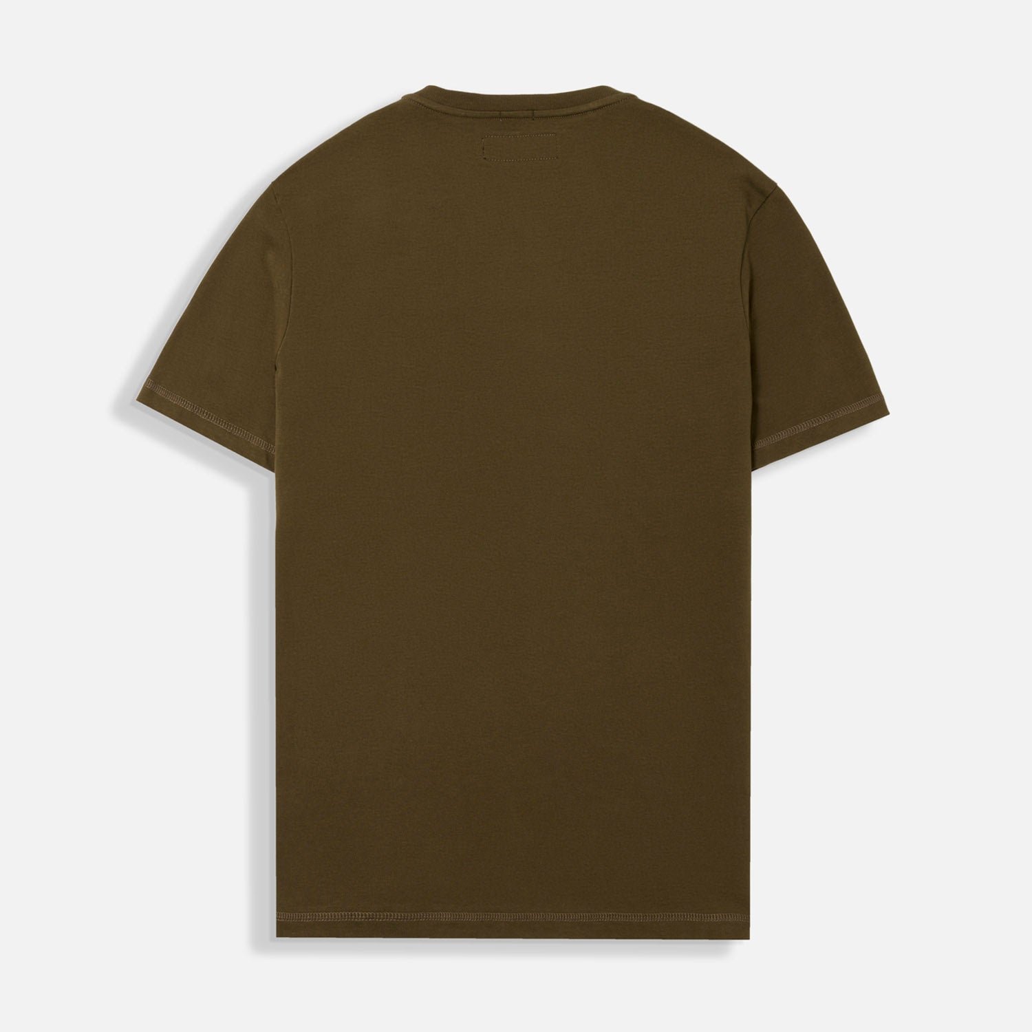 CAMISETA MANGA CORTA COLOR DARK OLIVA