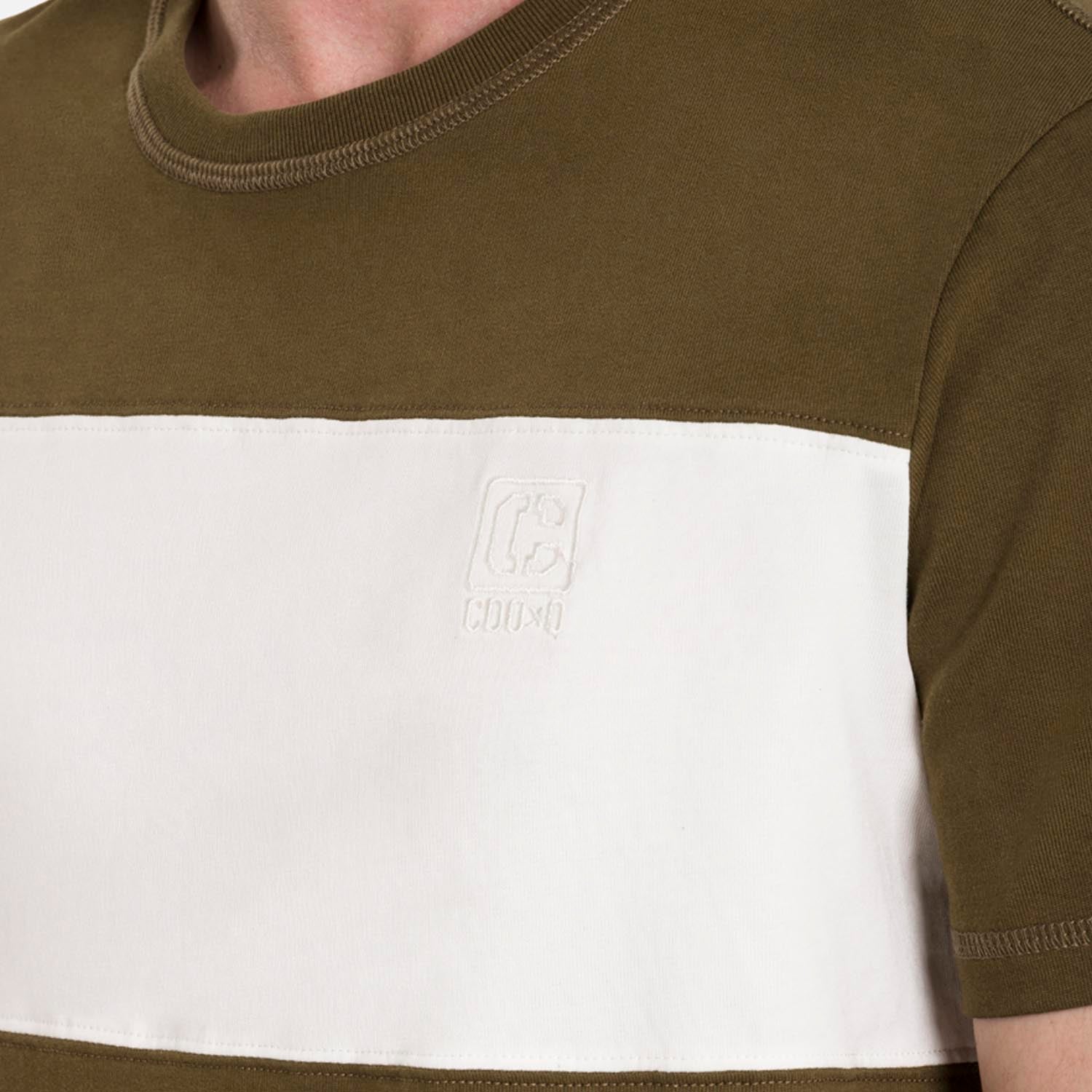 CAMISETA MANGA CORTA COLOR DARK OLIVA