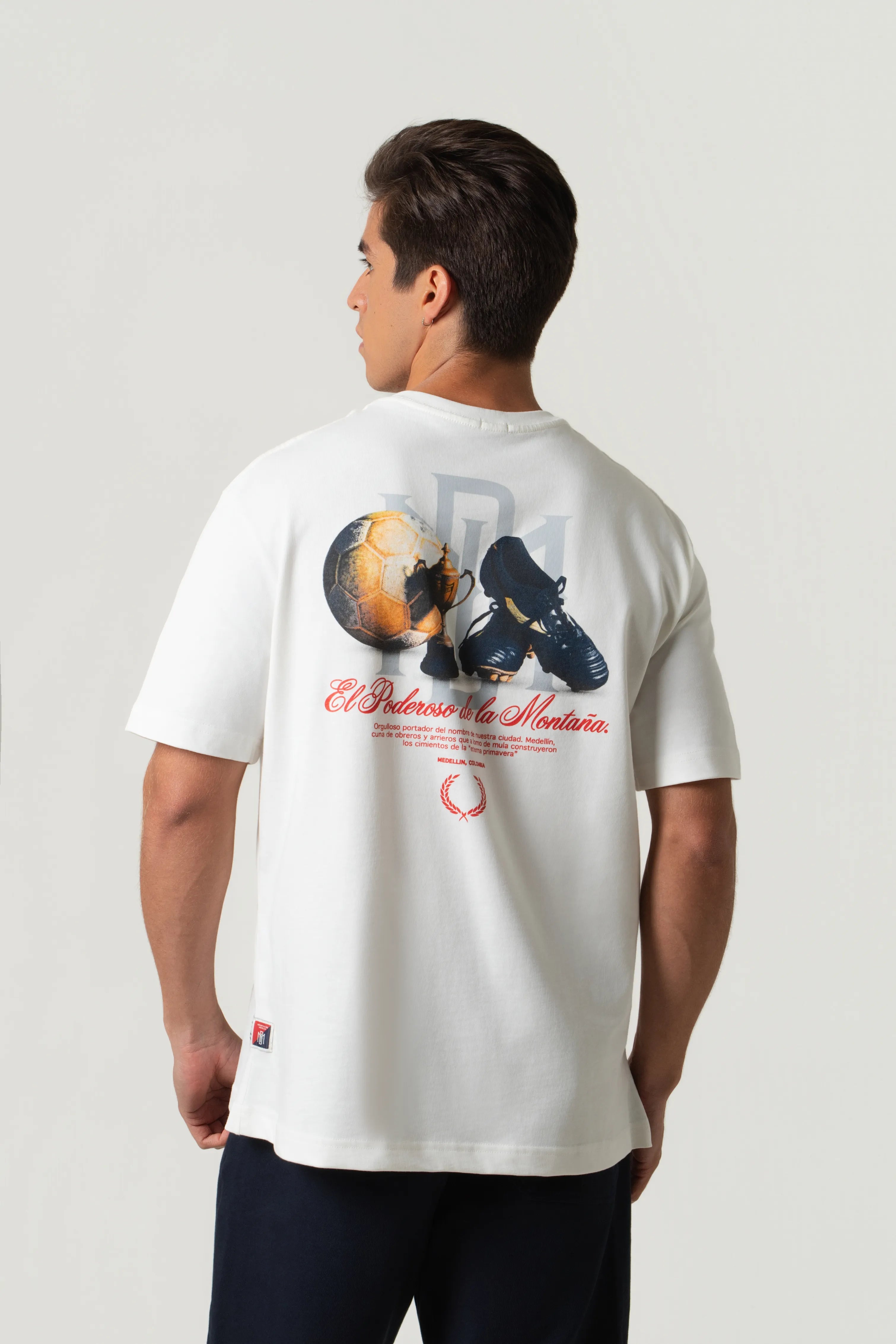 CAMISETA MANGA CORTA COLOR IVORY