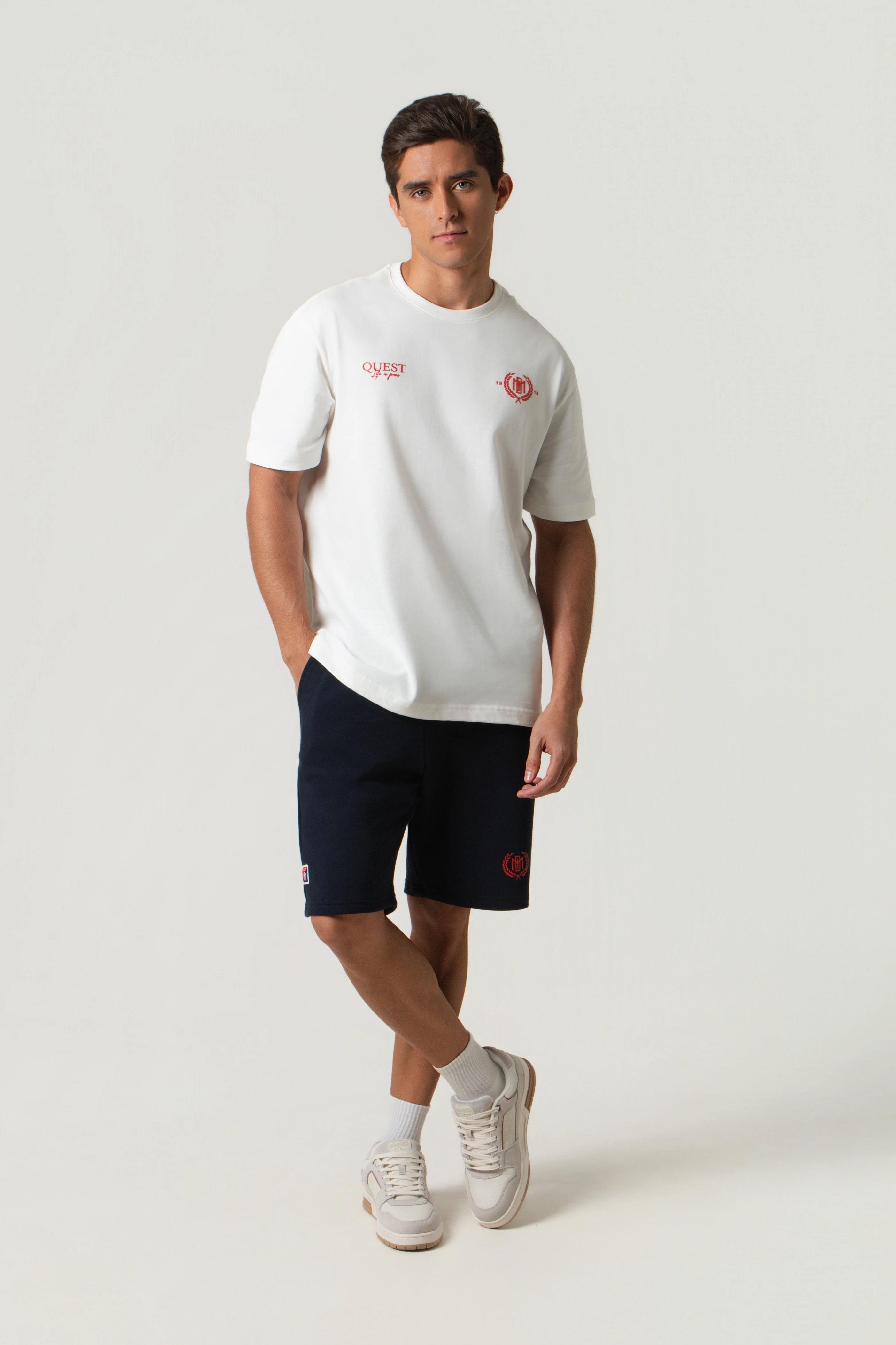 CAMISETA MANGA CORTA COLOR IVORY