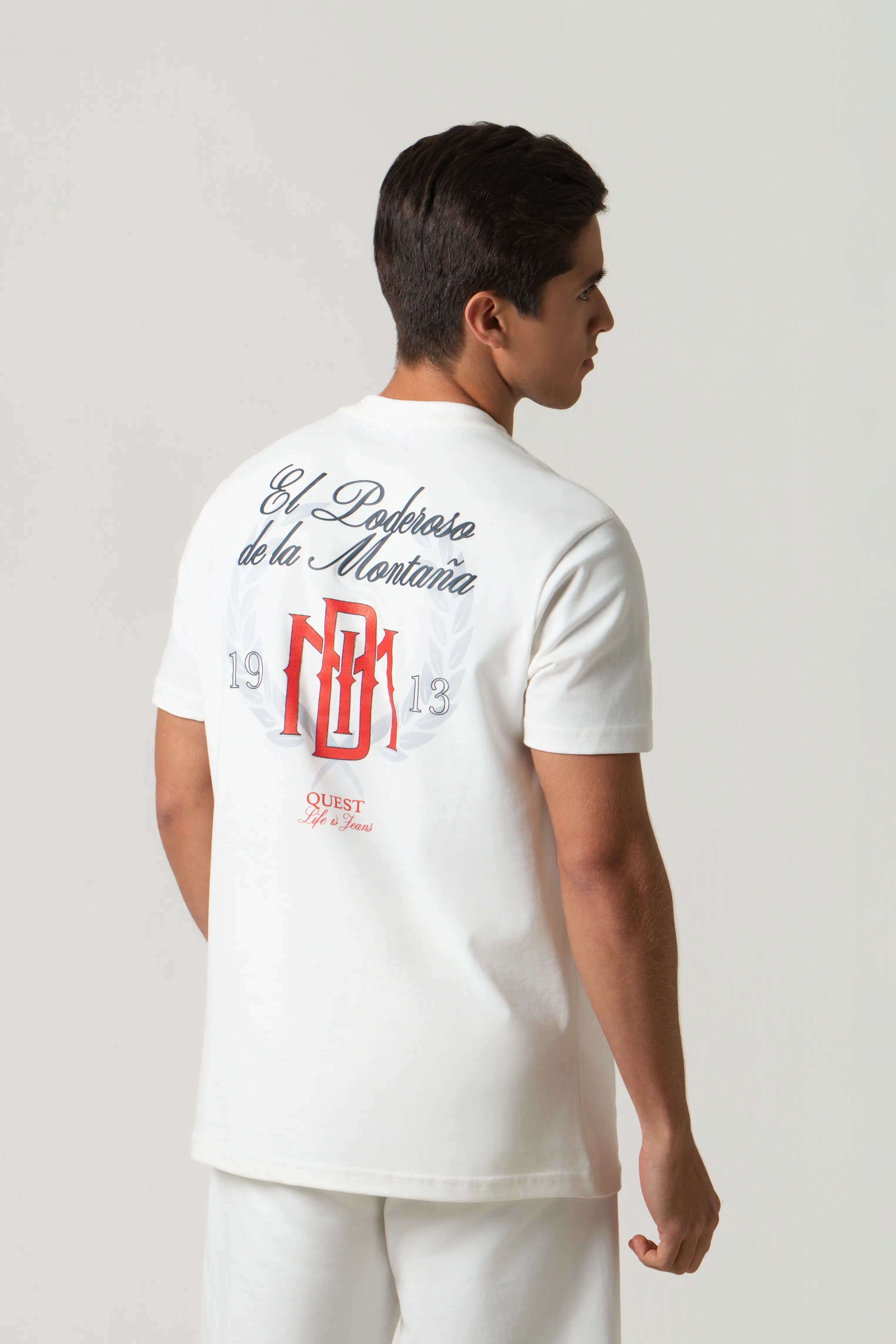 CAMISETA MANGA CORTA COLOR IVORY