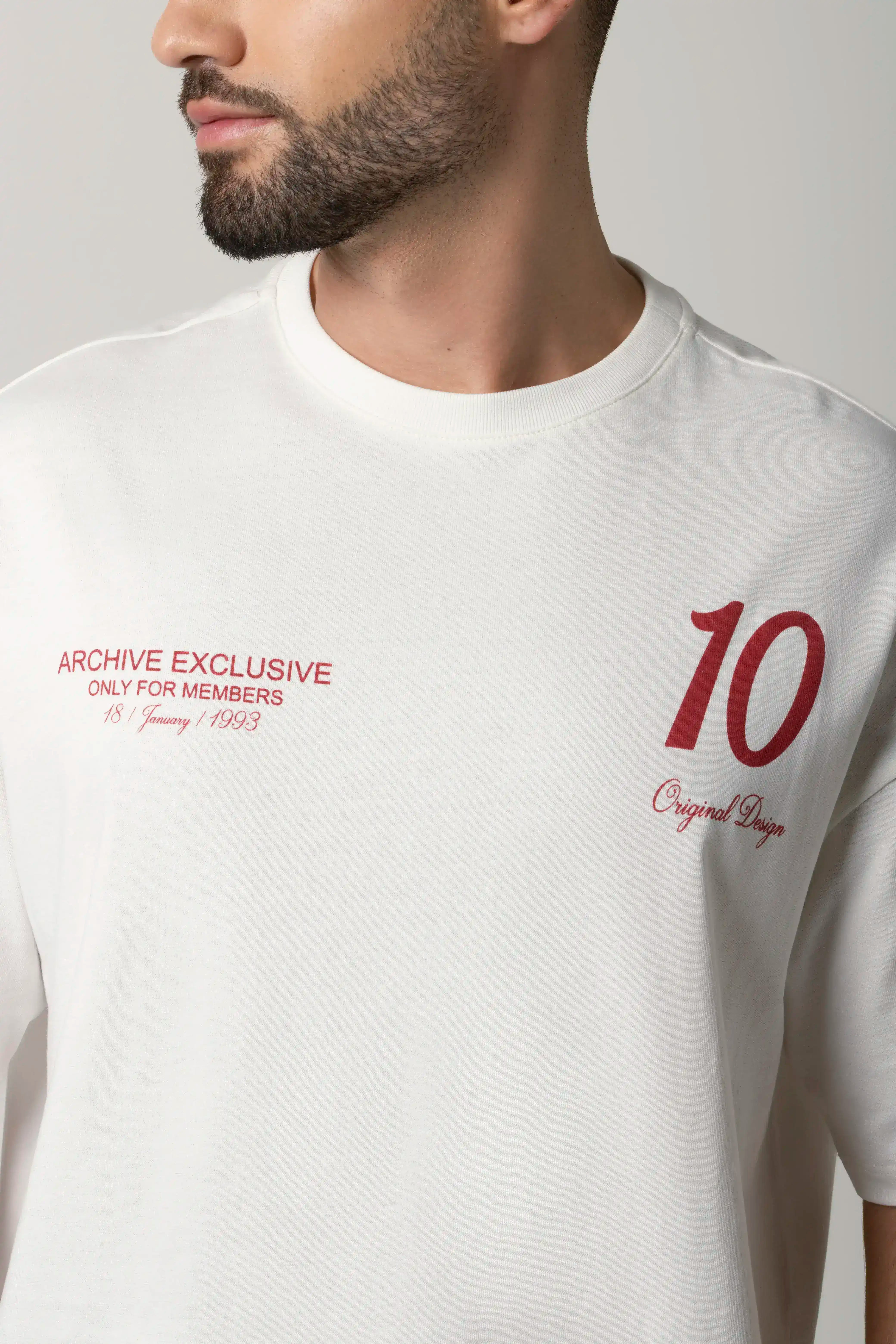 CAMISETA MANGA CORTA COLOR IVORY