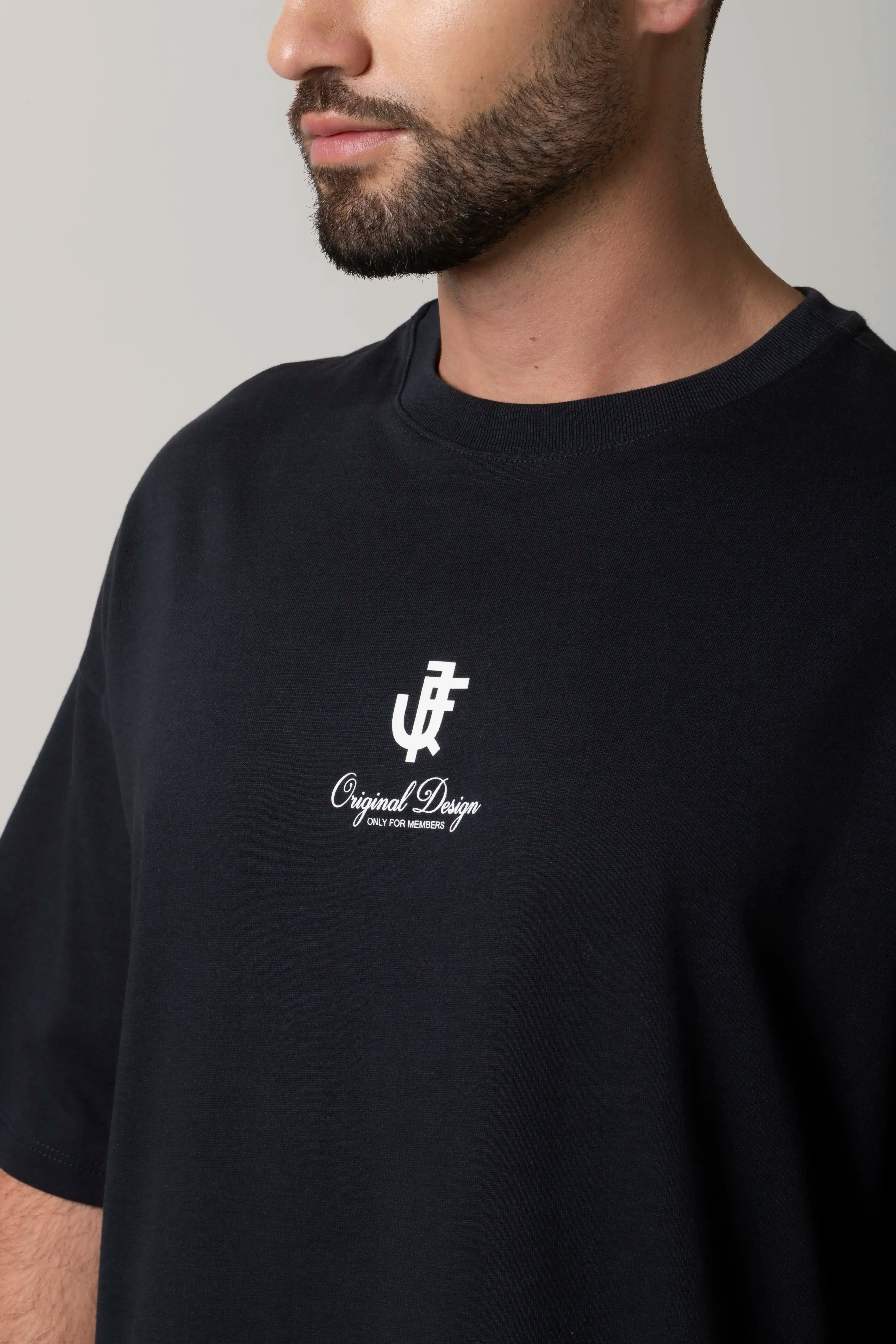 CAMISETA MANGA CORTA COLOR AZUL OSCURO