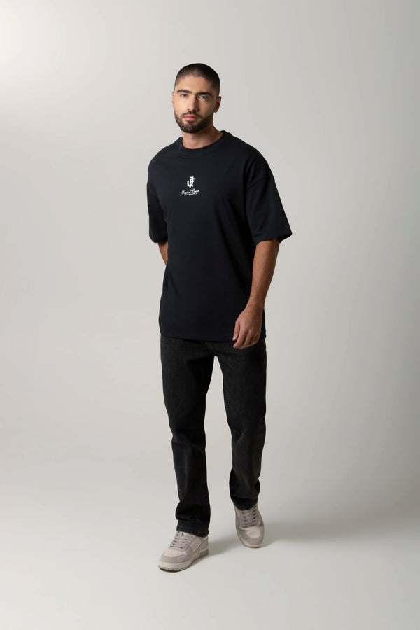 CAMISETA MANGA CORTA COLOR AZUL OSCURO
