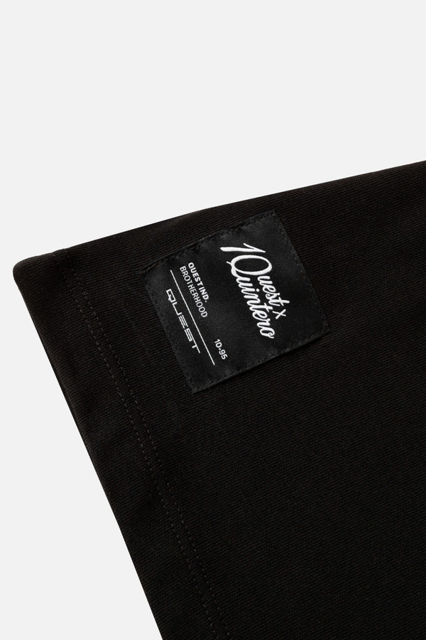 CAMISETA MANGA CORTA COLOR NEGRO