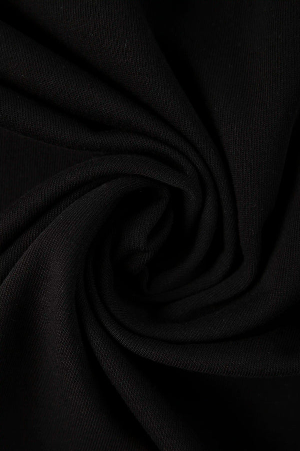 CAMISETA MANGA CORTA COLOR NEGRO