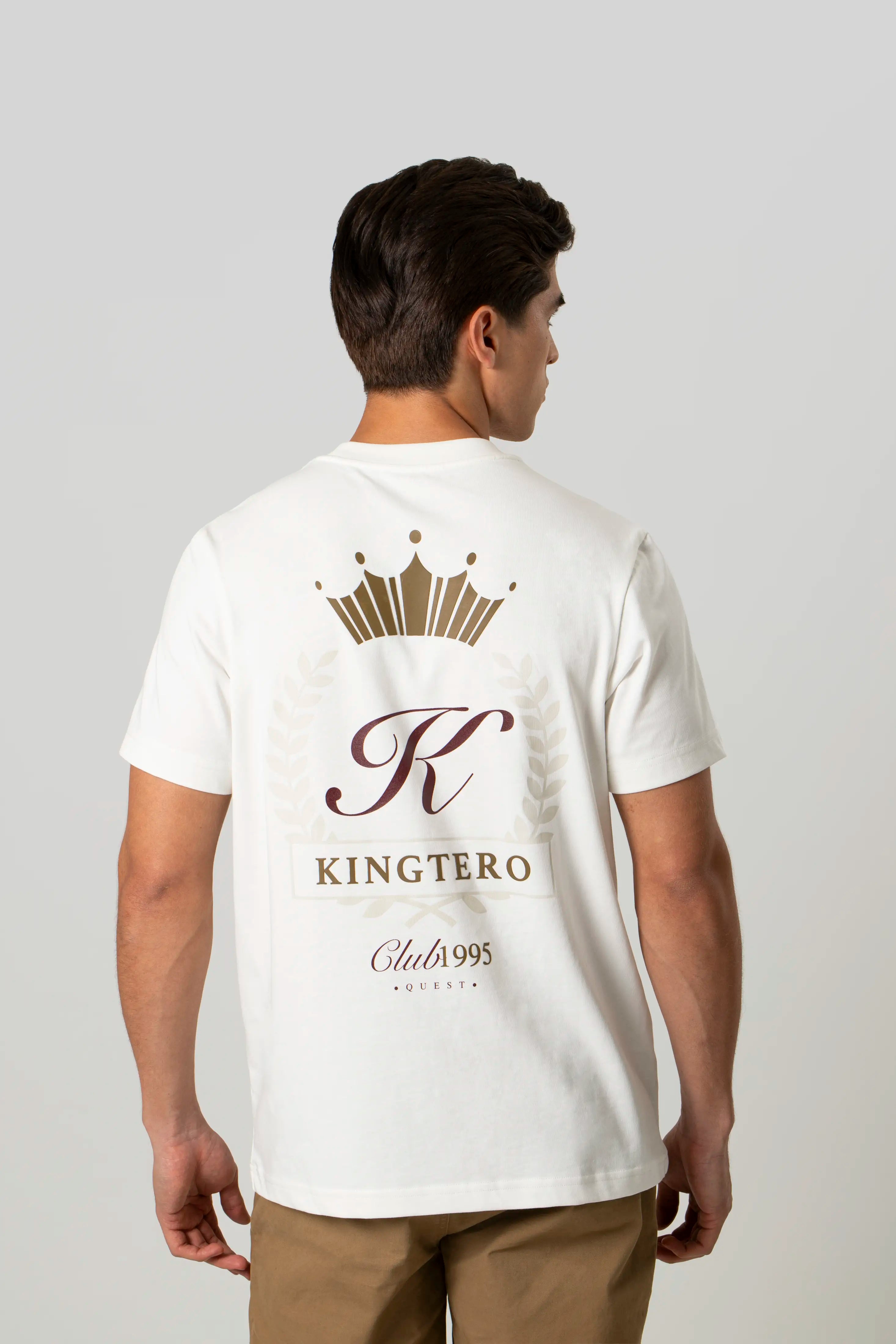 CAMISETA MANGA CORTA COLOR IVORY