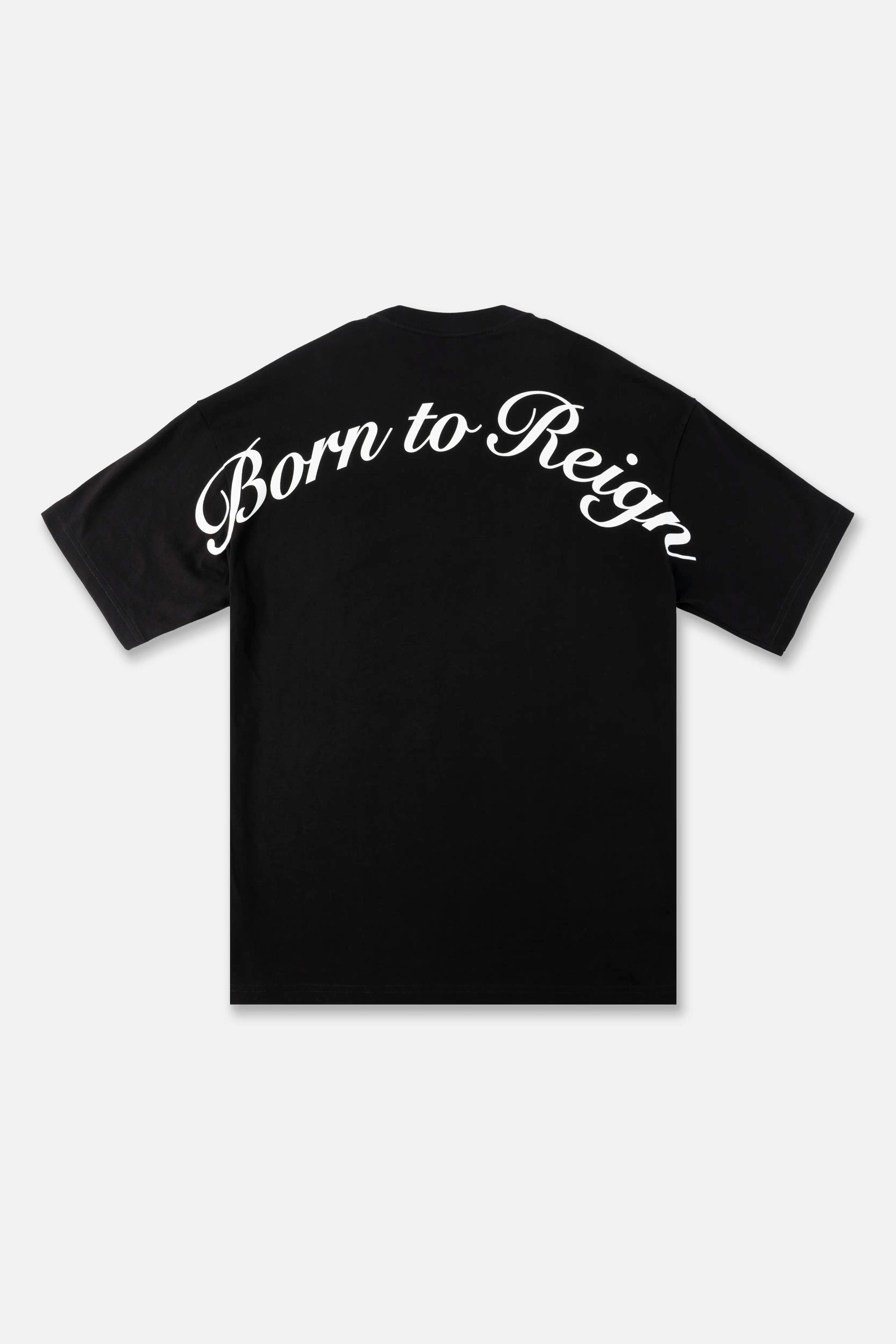 CAMISETA MANGA CORTA COLOR NEGRO