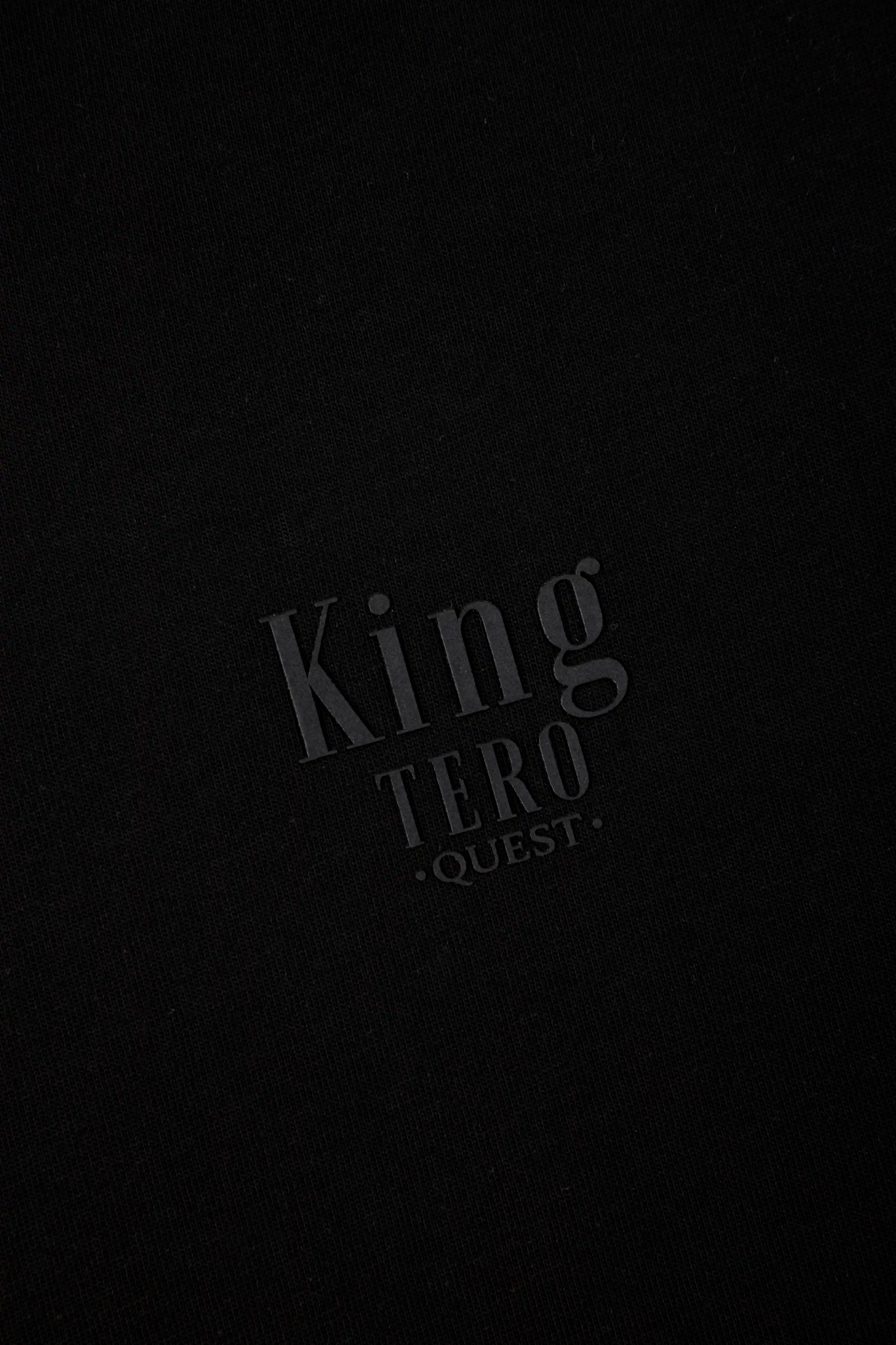 CAMISETA MANGA CORTA COLOR NEGRO