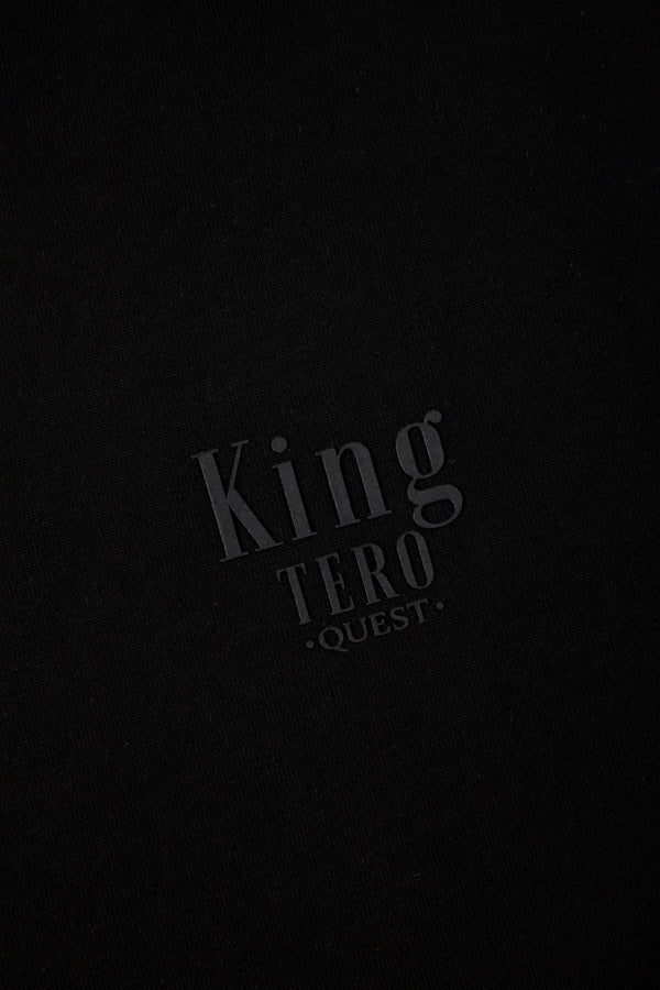 CAMISETA MANGA CORTA COLOR NEGRO