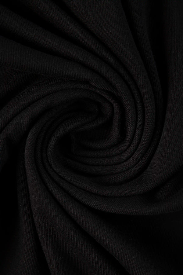 CAMISETA MANGA CORTA COLOR NEGRO