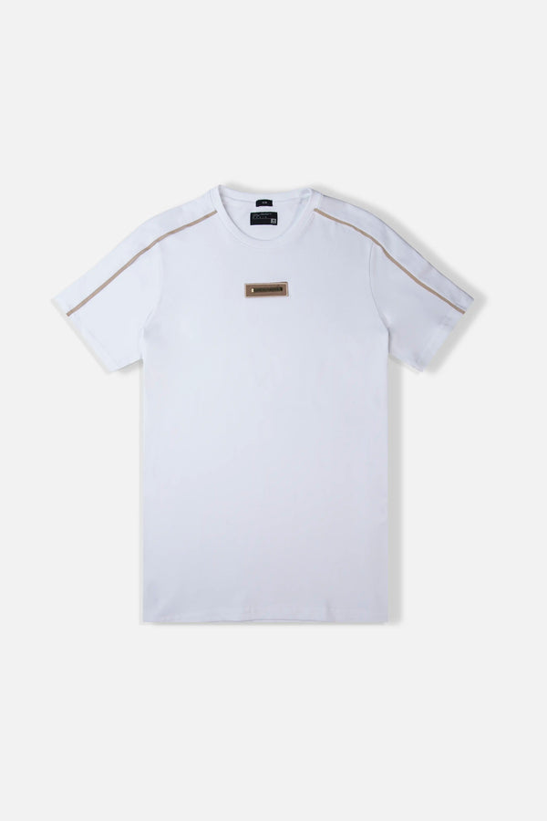 CAMISETA MANGA CORTA COLOR BLANCO BLANCO