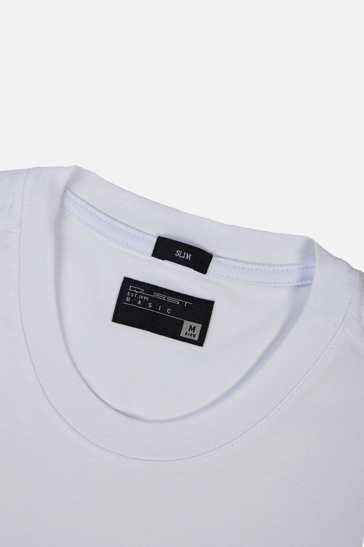 CAMISETA MANGA CORTA COLOR BLANCO OPTICO