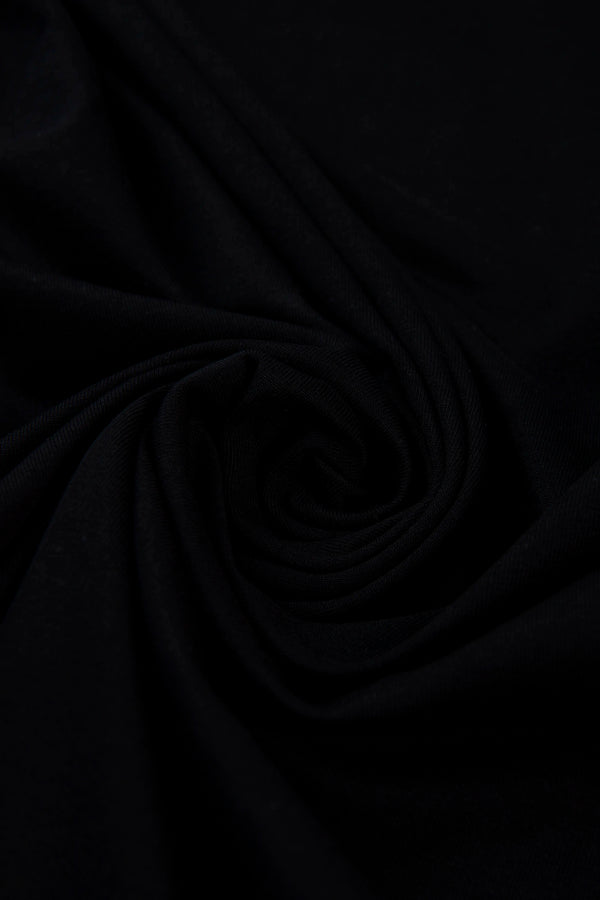CAMISETA MANGA CORTA COLOR NEGRO