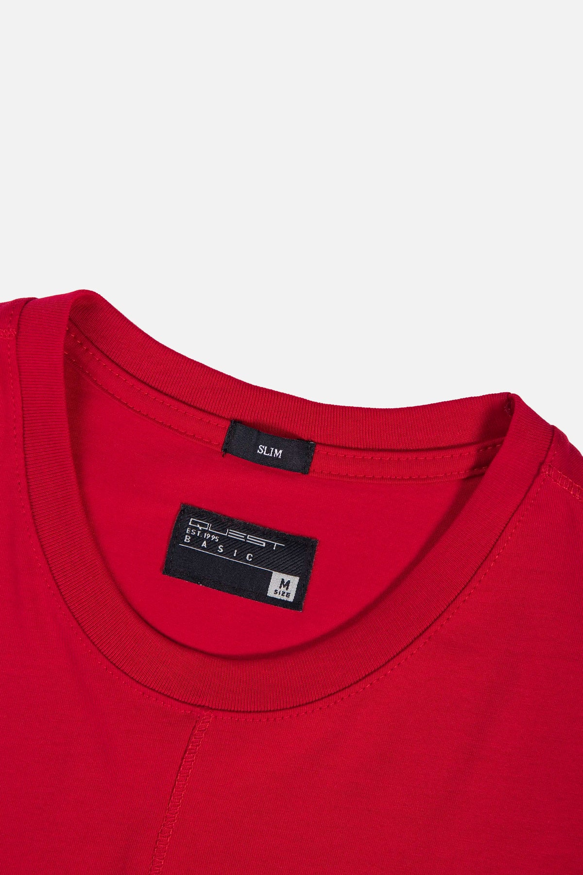 CAMISETA MANGA CORTA COLOR ROJO