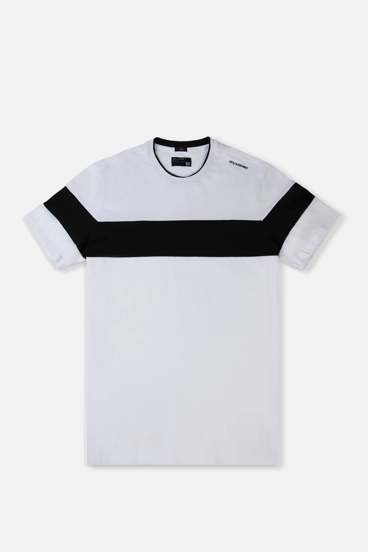 CAMISETA MANGA CORTA COLOR BLANCO OPTICO
