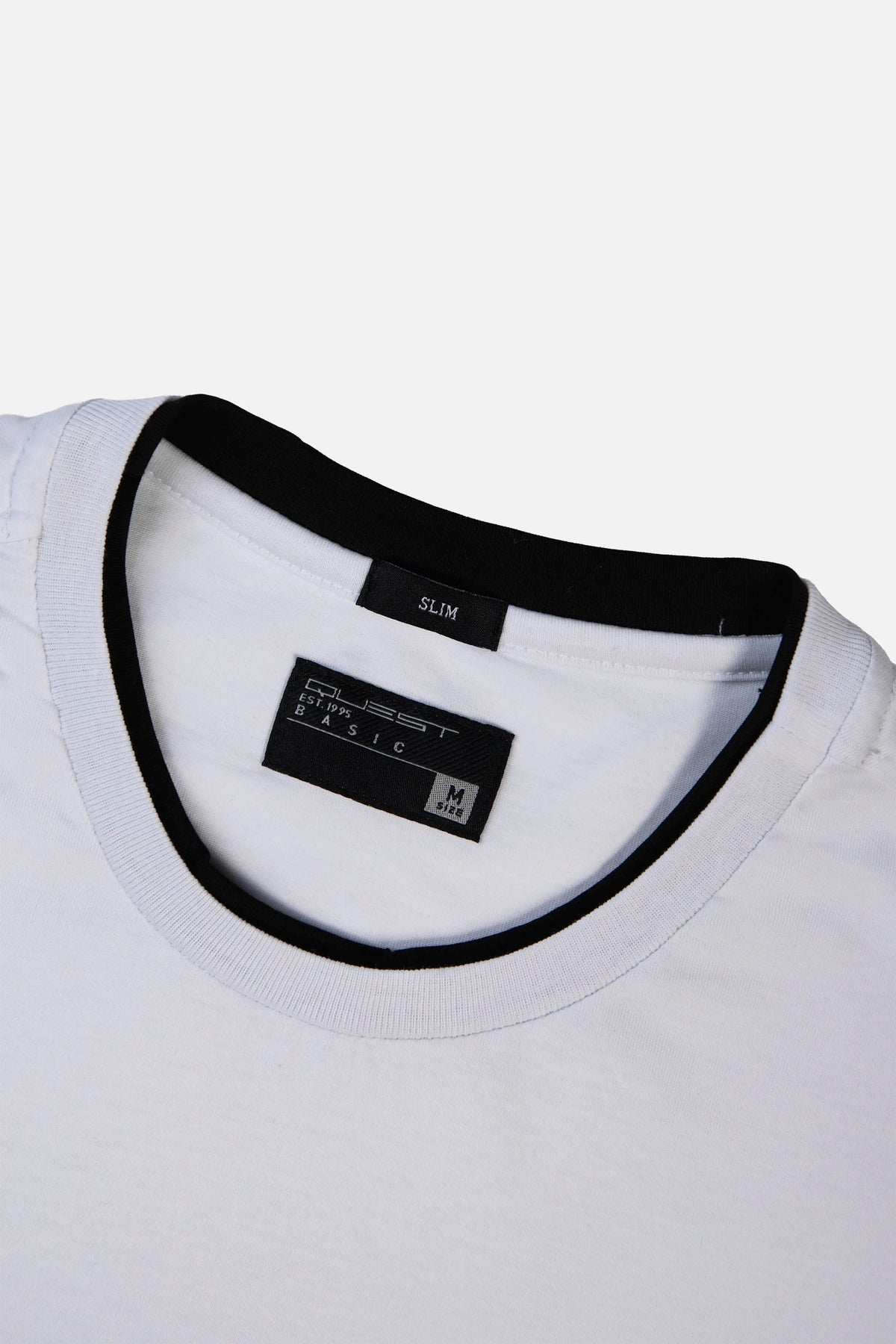 CAMISETA MANGA CORTA COLOR BLANCO OPTICO