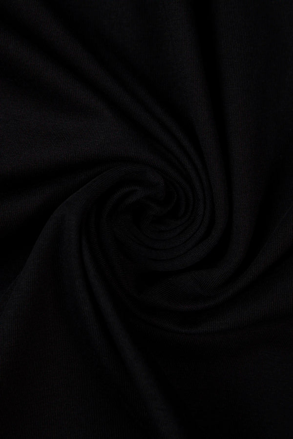 CAMISETA MANGA CORTA COLOR NEGRO